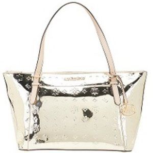 Michael Kors Pale Gold Signature Ciara Tote